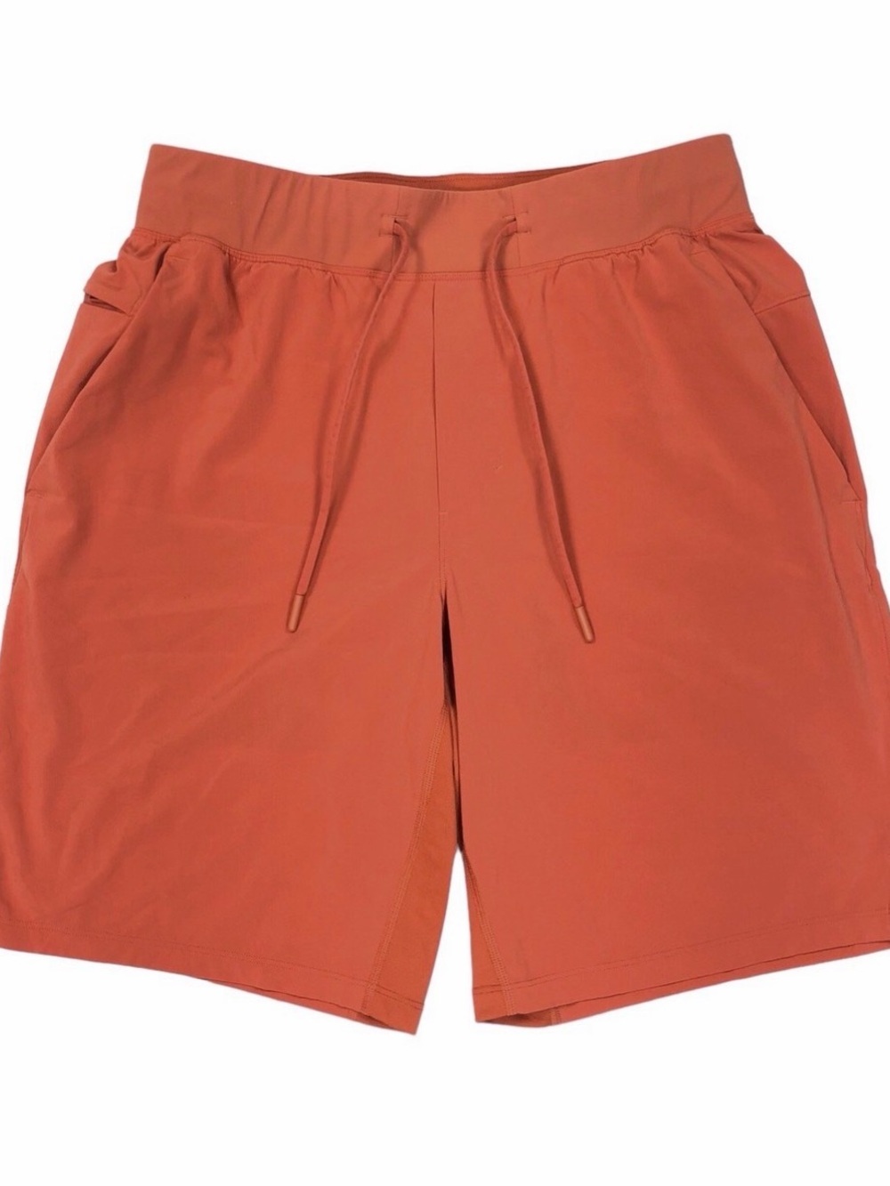lululemon athletica Men's Peach Pink/ Orange Drawstring Casual Shorts